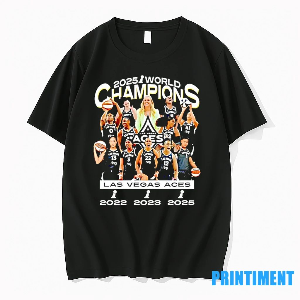 Las Vegas Aces Wnba World Champions 2022 2023 2025 Tshirts Sweater