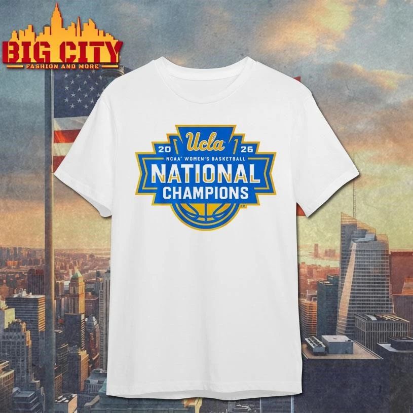 UCLA Bruins National Champions WBB 2026 Logo Shirt