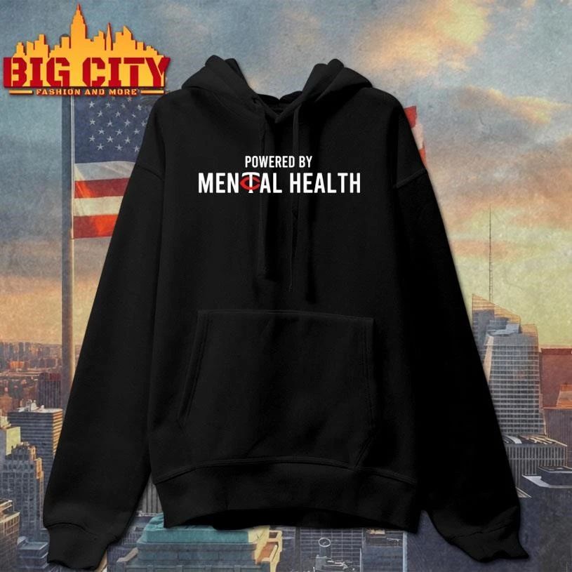 Minnesota Twins Powered By Mental Health Graphic Shirt