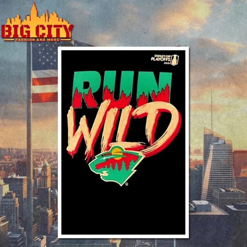 Minnesota Wild 2026 Stanley Cup Playoff run wild Shirt