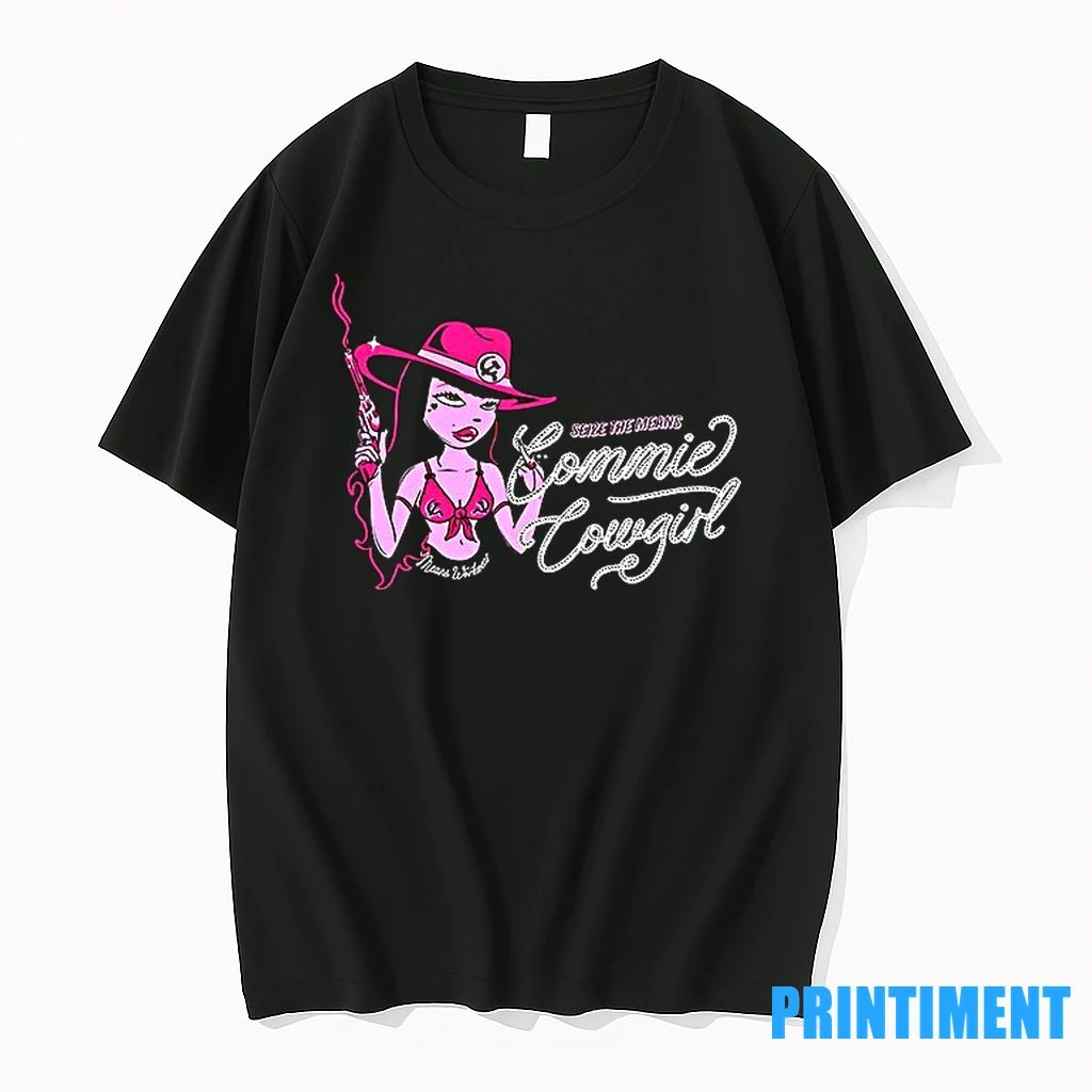 Seize The Means Comic Cowgirl Tshirts Sweater