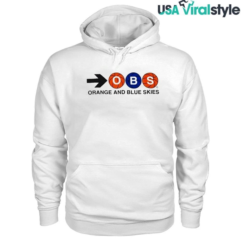 OBS Orange And Blue Skies Shirt