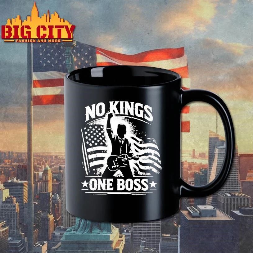 No Kings One Boss American Flag Shirt
