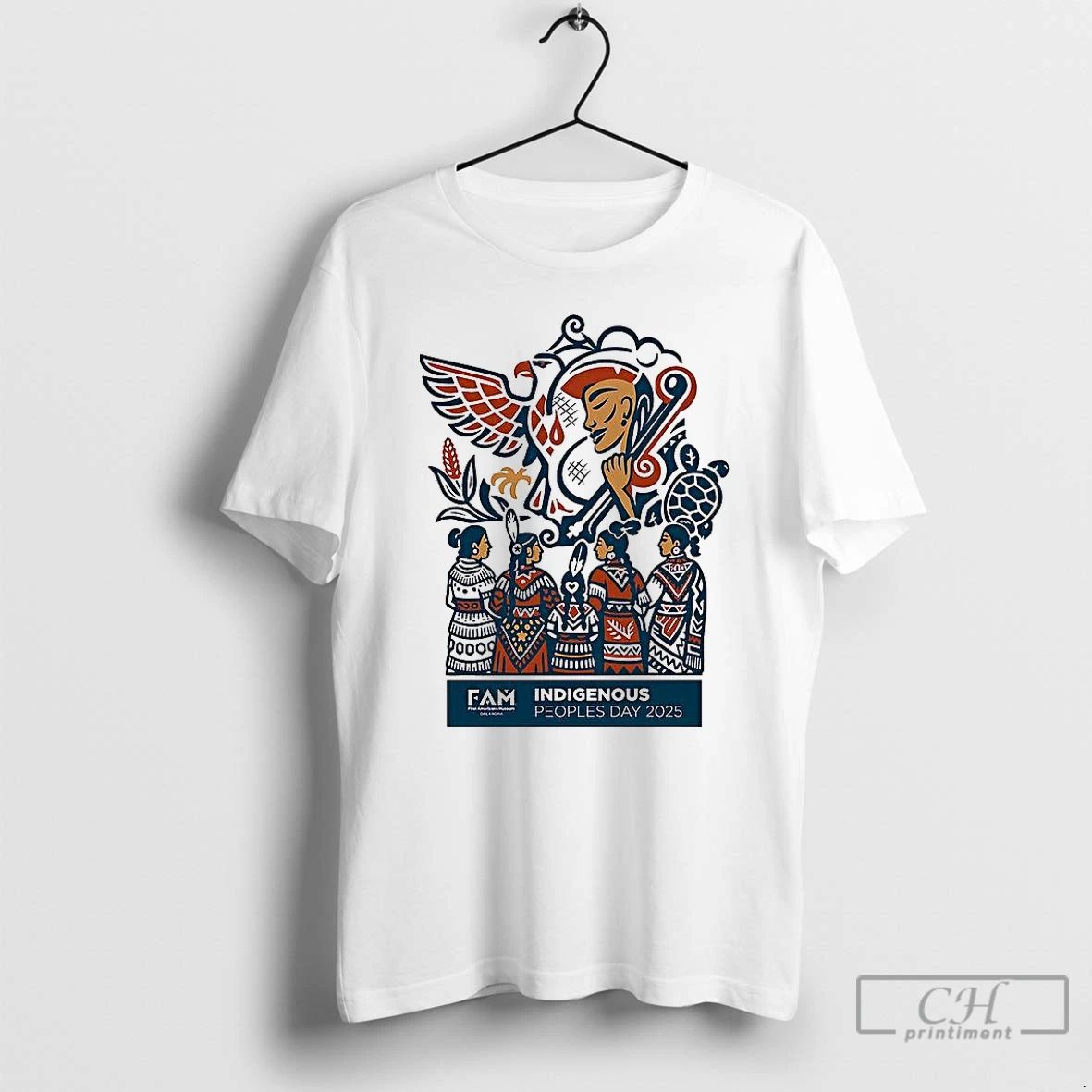 Classic Celebrate Indigenous Peoples Day 2025 Graphic T Shirts
