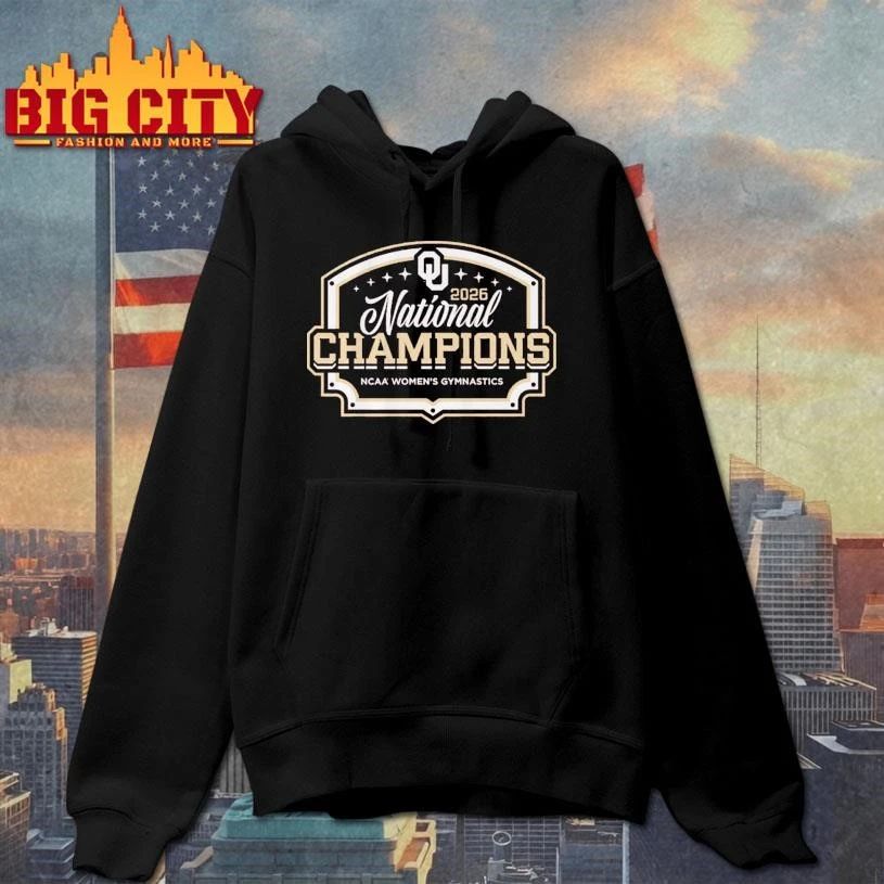 Oklahoma Women’s Gymnastics 2026 National Champions NCAA Shirt