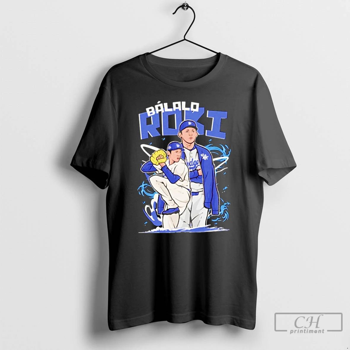 Classic La Baseball Bailalo Roki T Shirts