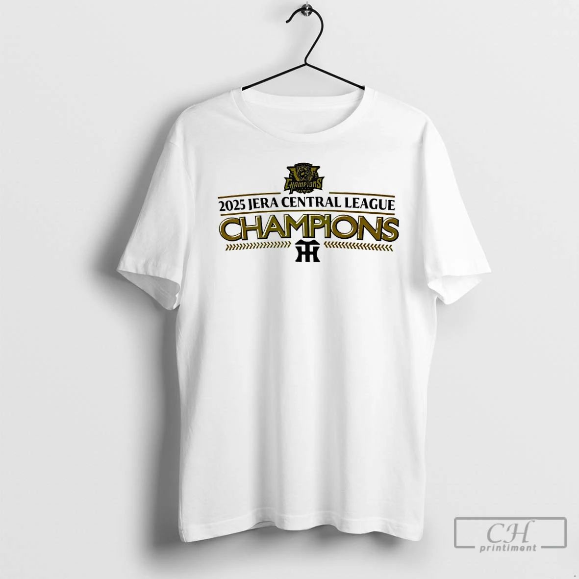 Classic Hanshin Tigers Jera Central League Champions 2025 Logo