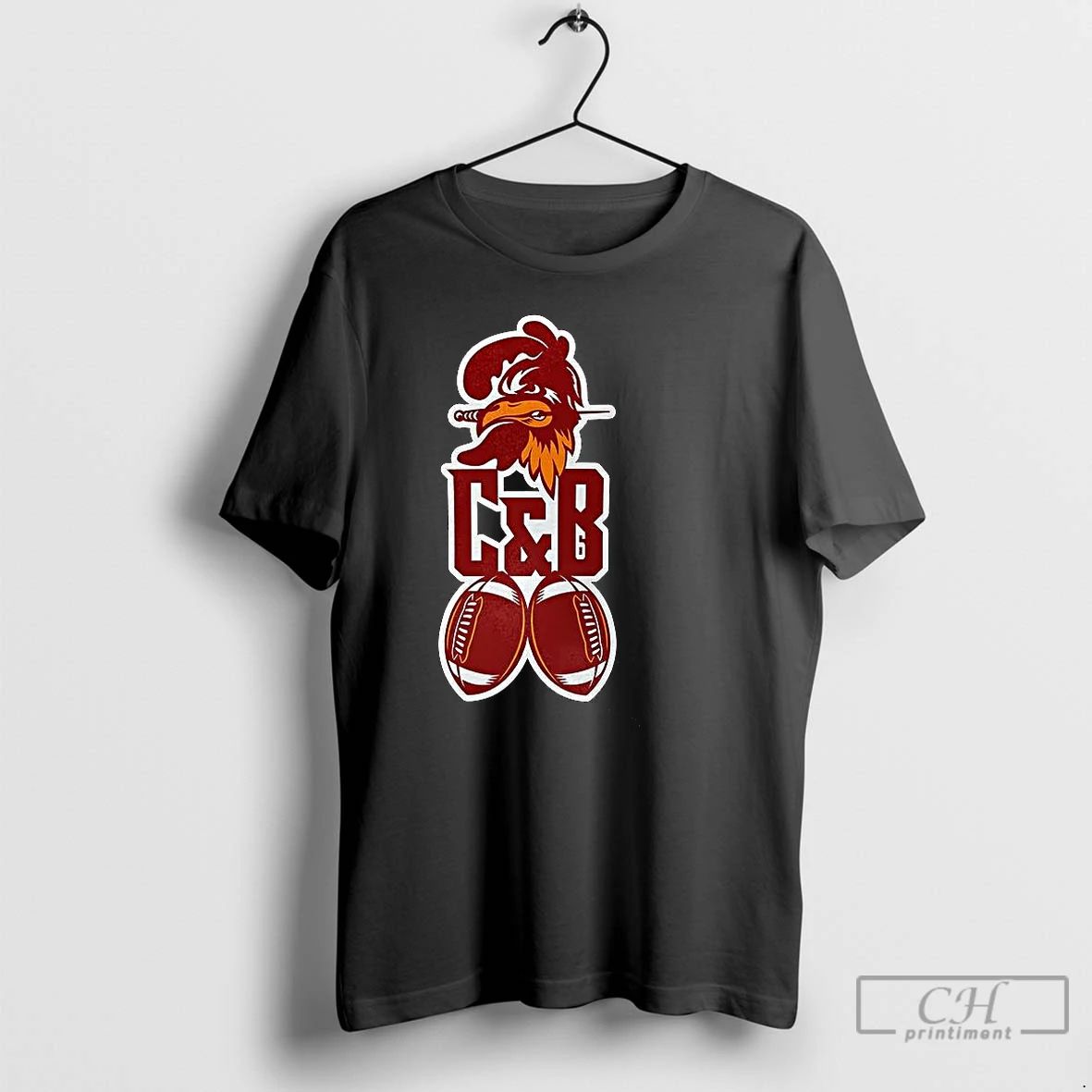 Classic Tampa Bay Buccaneers Football C And B Logo Mascot T Shirts