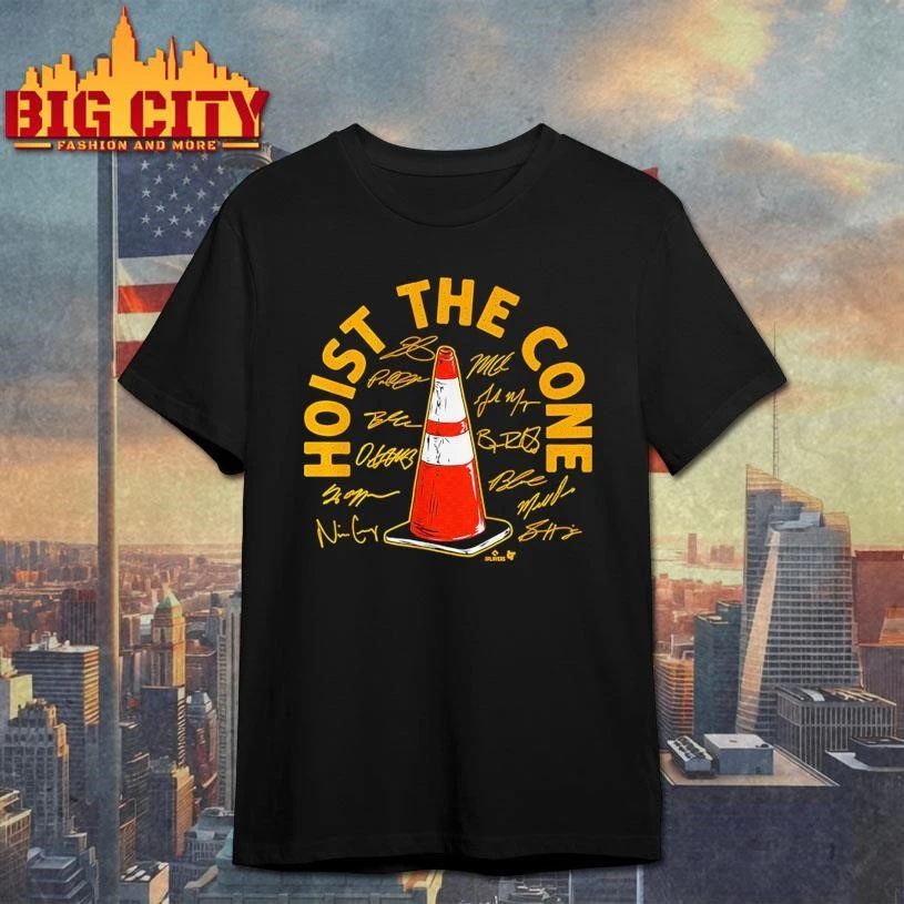 Hoist the Cone Pittsburgh Baseball Signatures Graphic Shirt