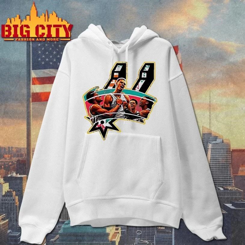 Victor Wembanyama San Antonio Spurs Basketball Nba Playoff Clinch 2026 Shirt