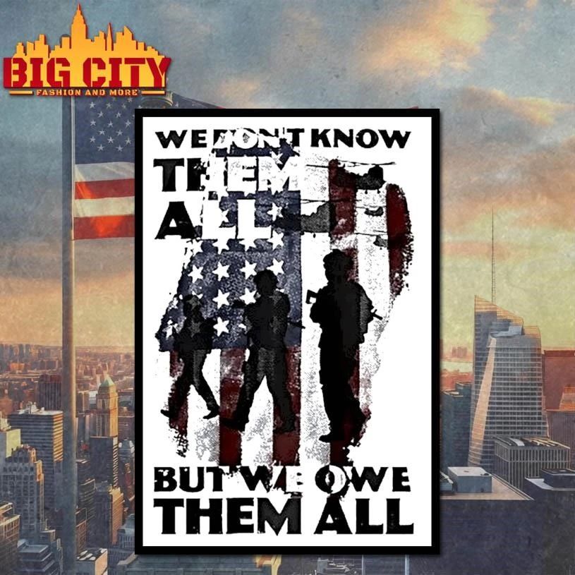 We Dont Know Them All But We Owe Them All 1 Nation Club April 2026 Vintage Shirt