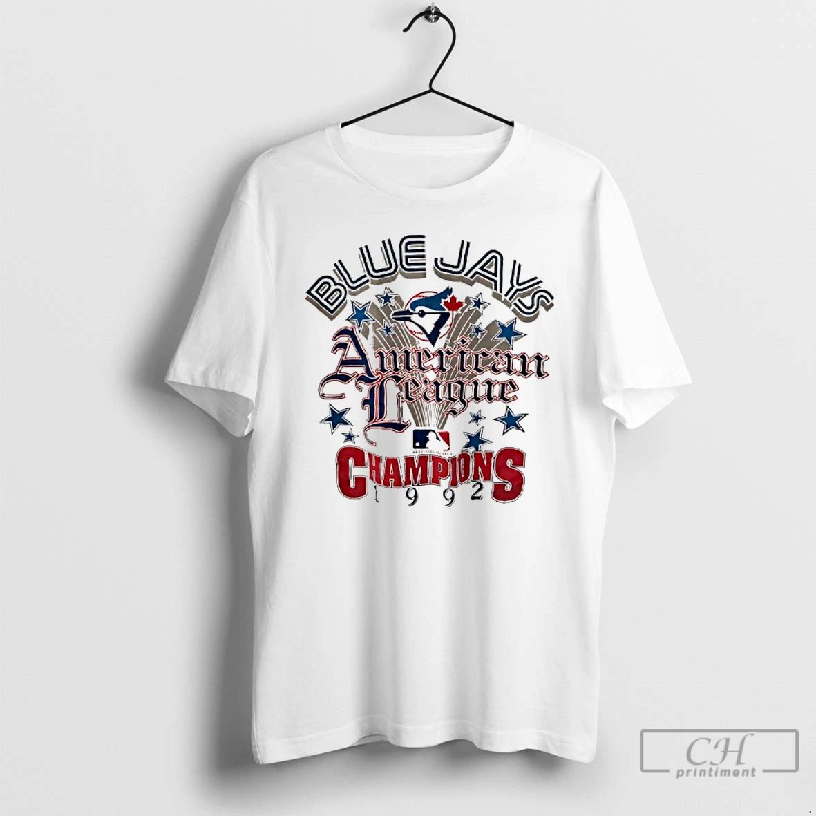 Classic Toronto Blue Jays Mlb America League Champions 1992 T Shirts
