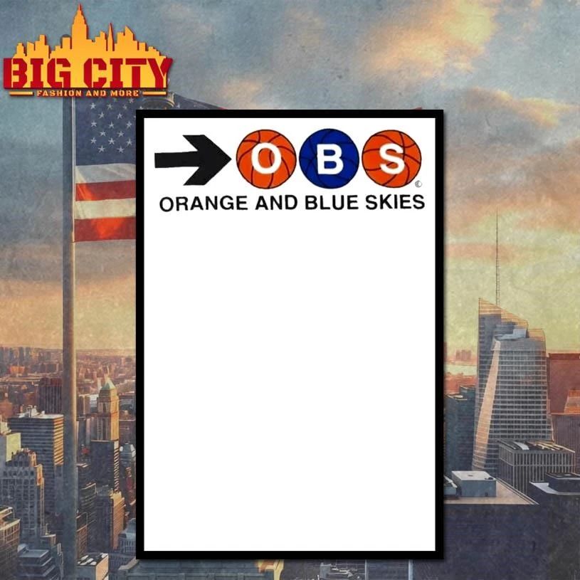 OBS Orange And Blue Skies Shirt