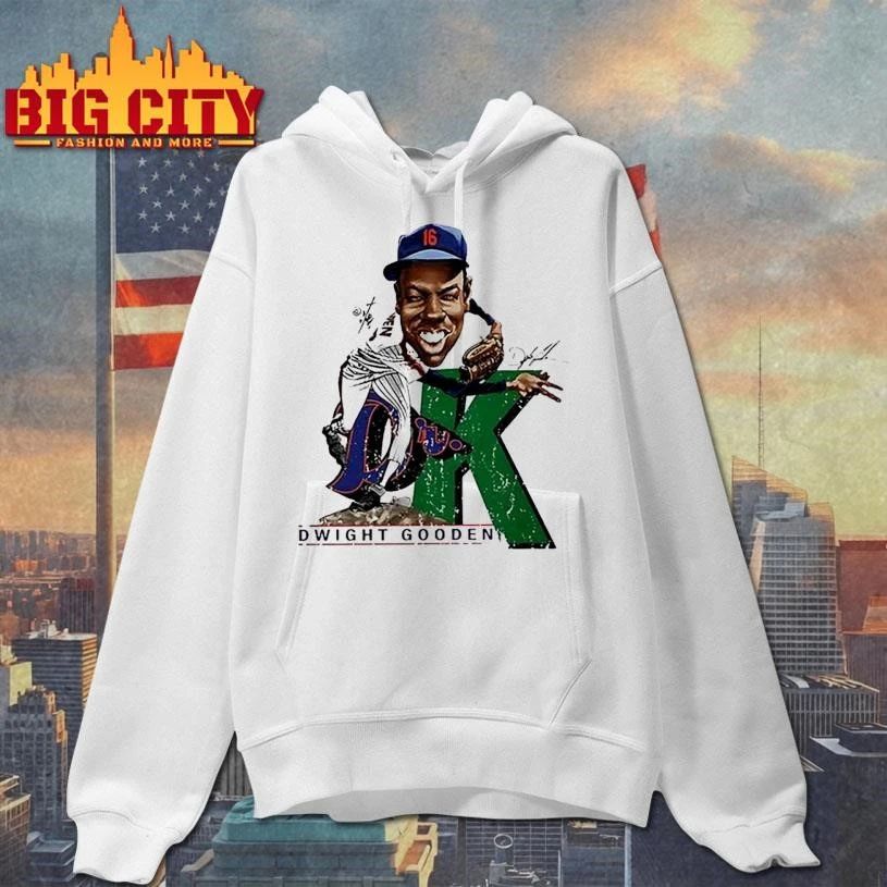 Dwight Gooden New York Mets MLB Signature Caricature Shirt