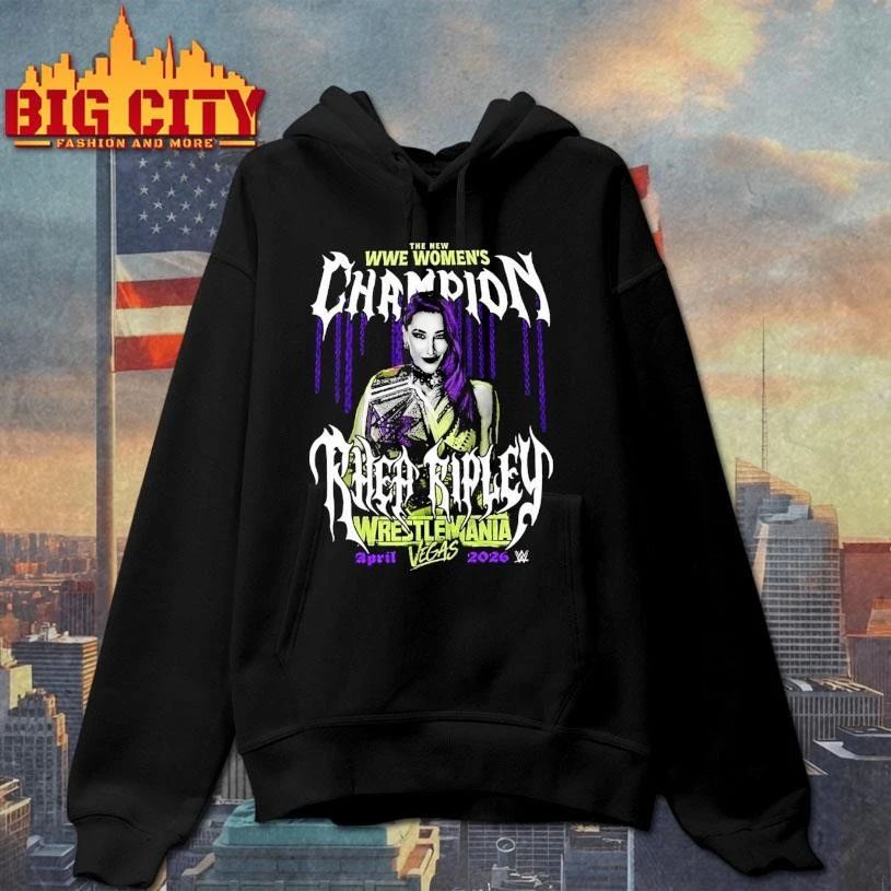 Rhea Ripley WrestleMania Vegas 2026 Champion Shirt