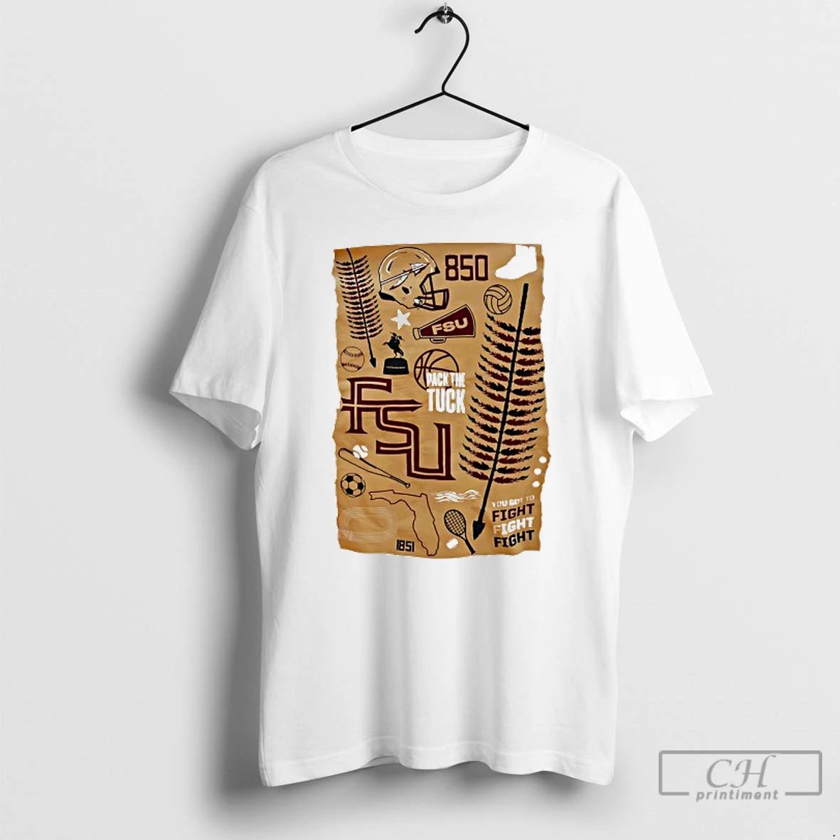Classic Florida State Seminoles Pack The Tuck You Got To Fight Fight Fight T Shirts