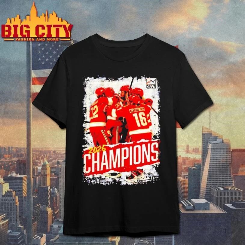 Denver Pioneers Men’s Ice Hockey 10X National Champions graphic Shirt