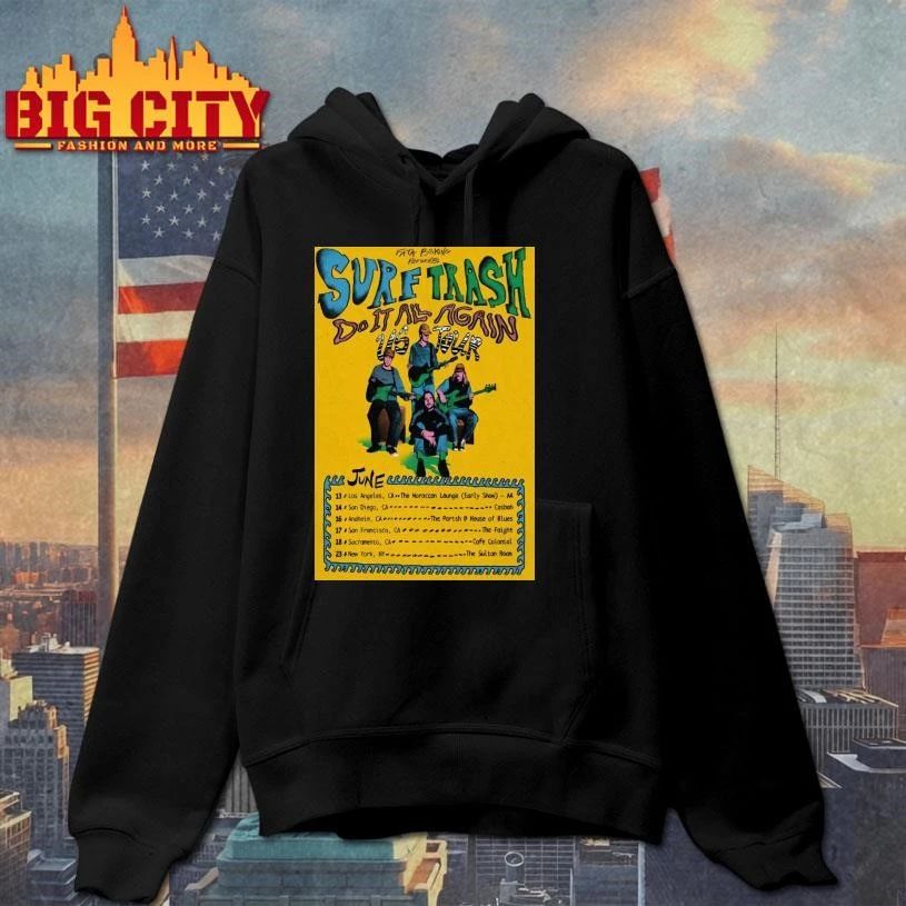 Surf Trash Do It All Again US Tour 2026 Poster Shirt