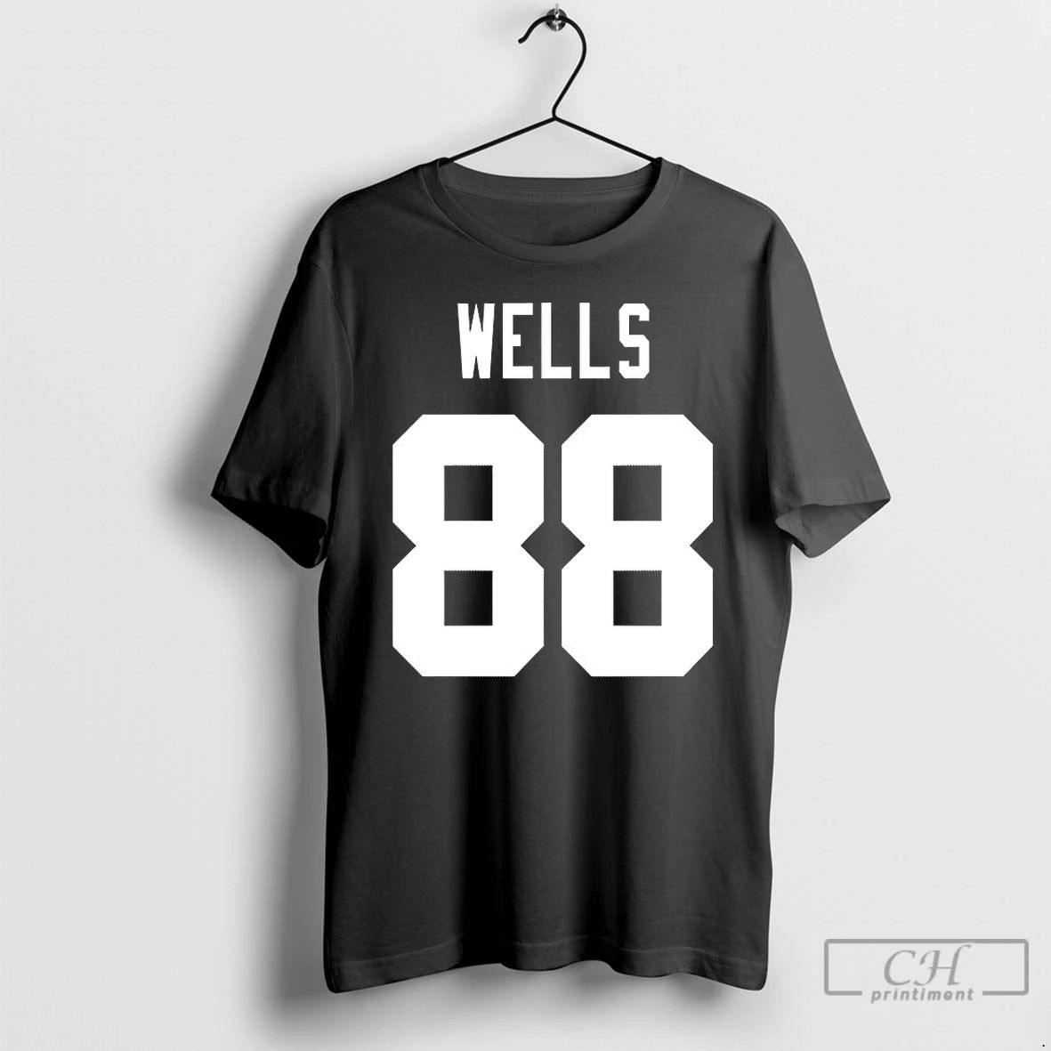 Classic New York Giants Juice Wells 88 T Shirts