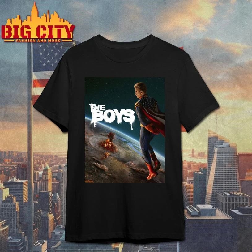 The Boys Season 5 Homelander Watching The World Destroyed Shirt