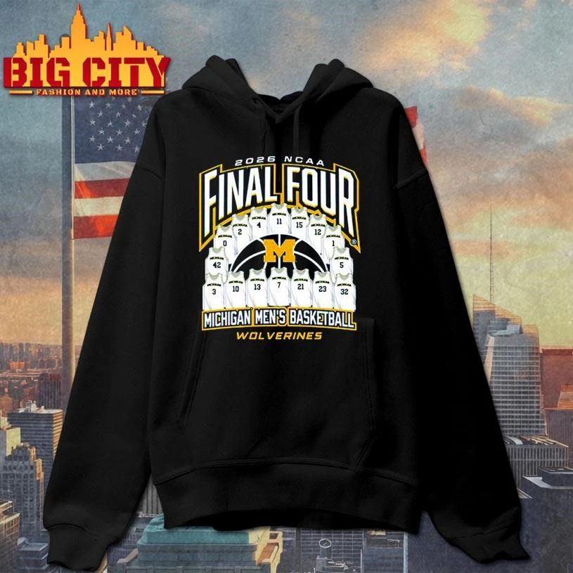 Michigan Wolverines Final Four Jersey Madness 2026 NCAA Men’s Basketball Final Four College Shirt