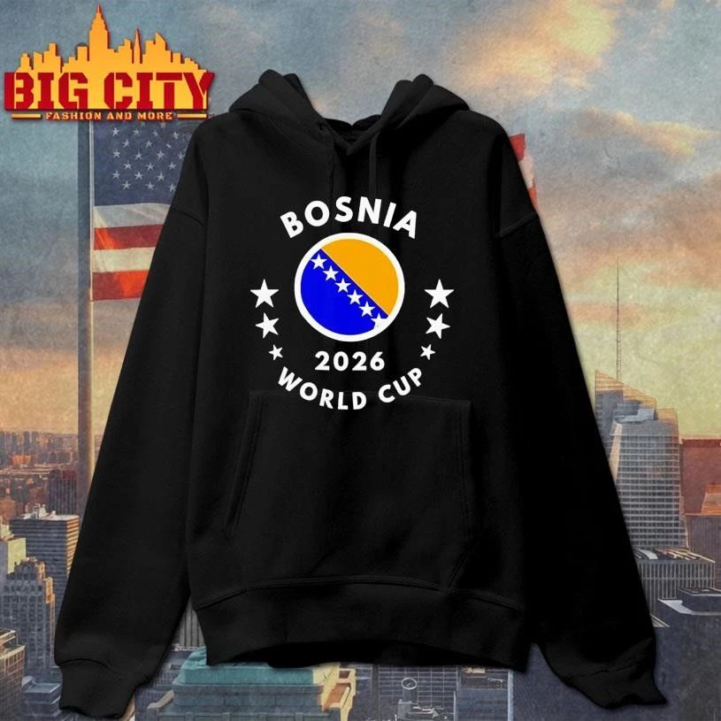Bosnia 2026 World Cup Bosnia Flag Football Soccer Shirt
