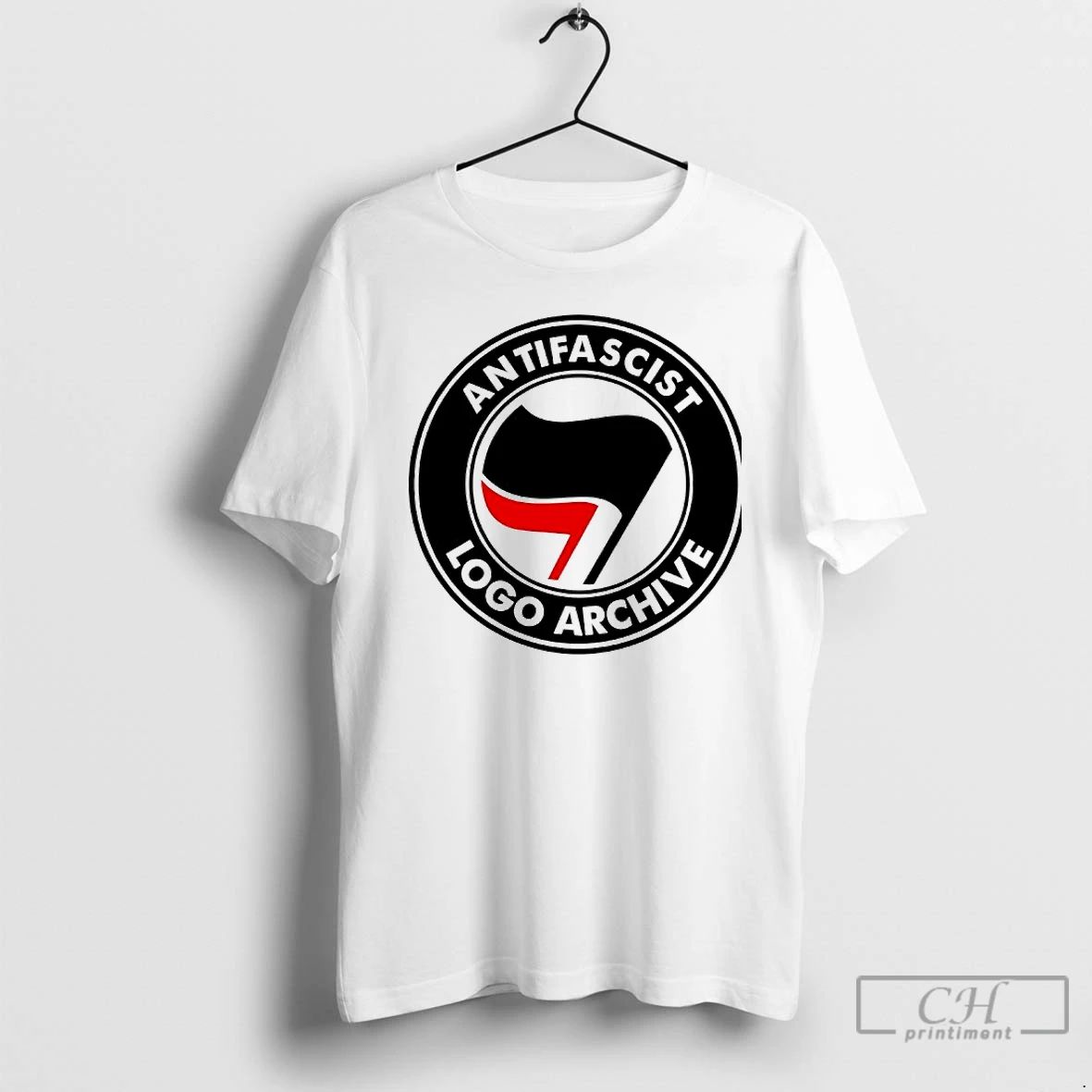 Classic Antifascist Action Logo Archive T Shirts