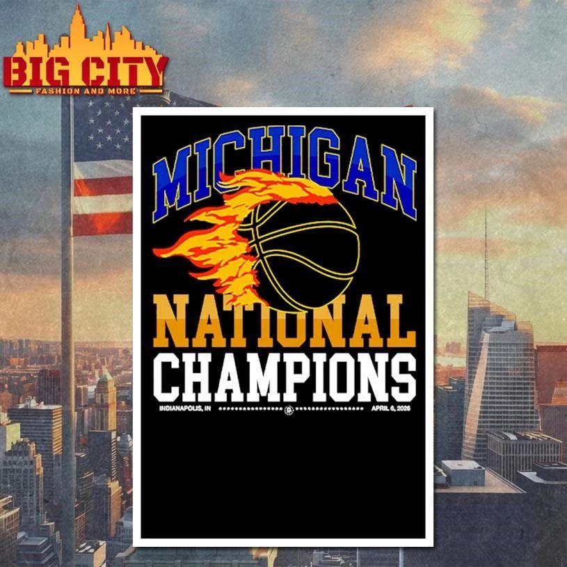 Michigan National Champions Basketball Shirt