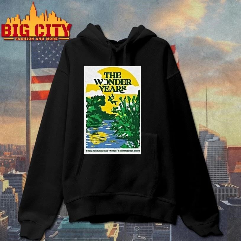 The Wonder Years Detroit Mi On Tour Apr 3 2026 Shirt
