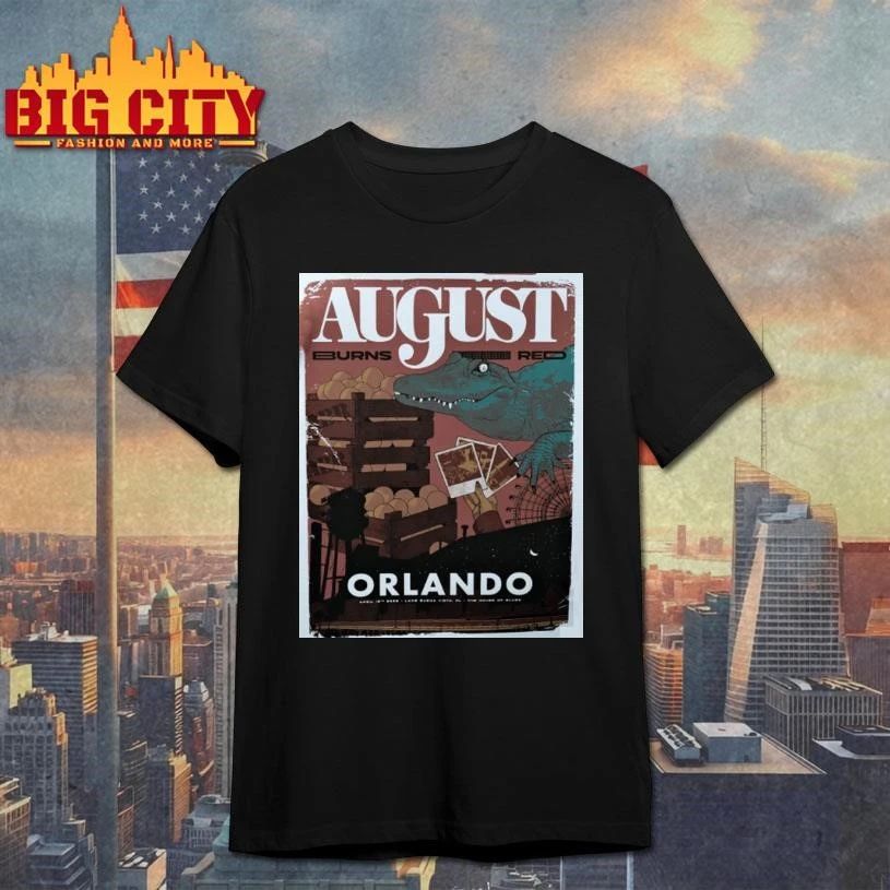 August Burns Red Orlando 2026 At Lake Buena Vista The House Of Blues On April 16 2026 Poster Shirt