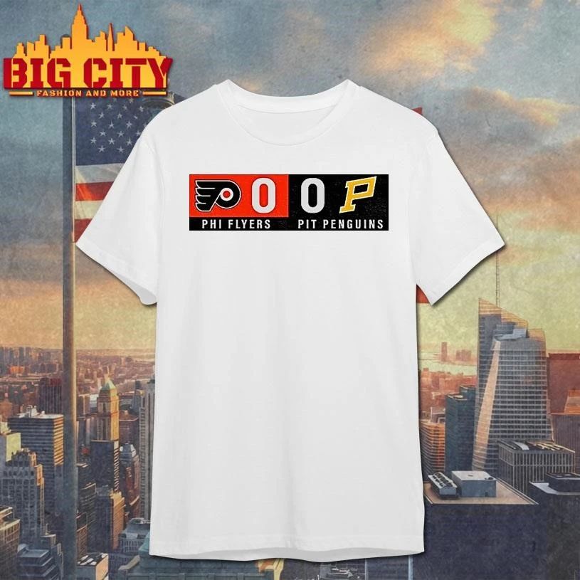 Philadelphia Flyers Vs Pittsburgh Penguins 0 0 Nhl Hockey Stanley Cup 2026 Shirt
