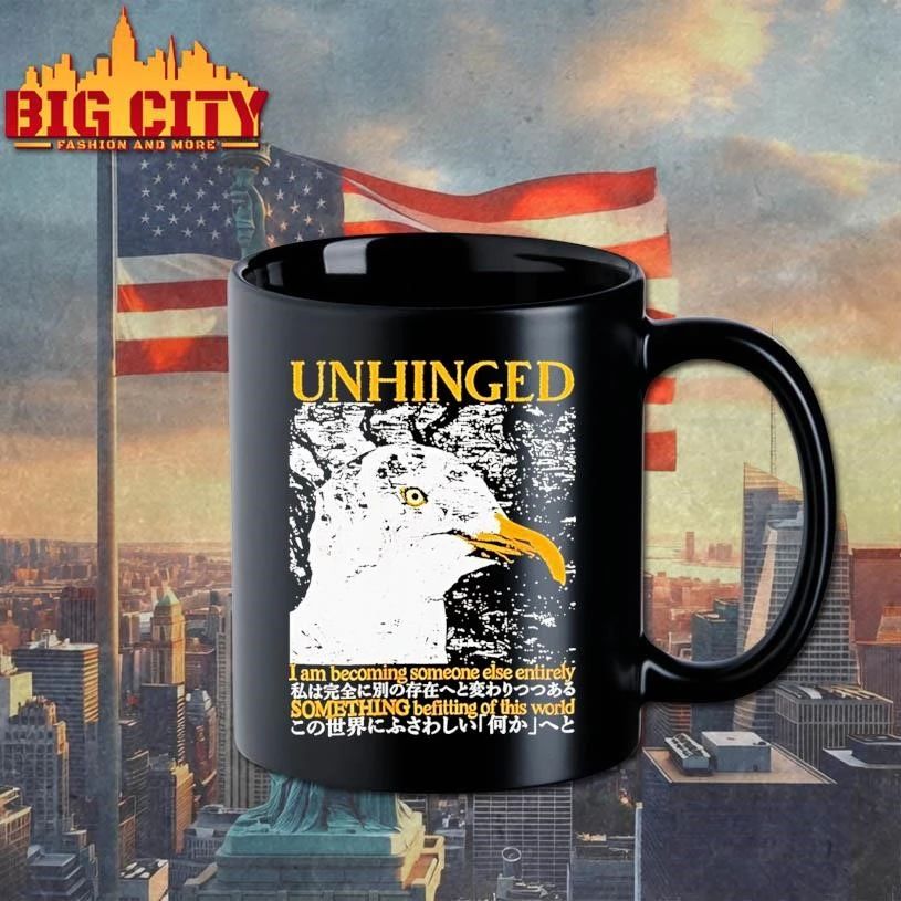 Seagull Unhinged I Am Becoming Someone Else Something Befitting Shirt