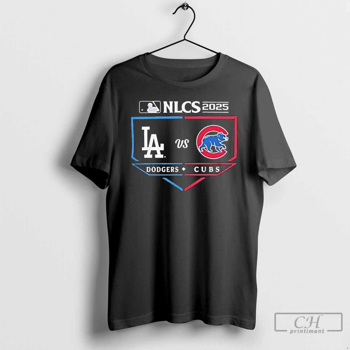 Classic Los Angeles Dodgers Vs Chicago Cubs 2025 Nlcs National League Championship T Shirts