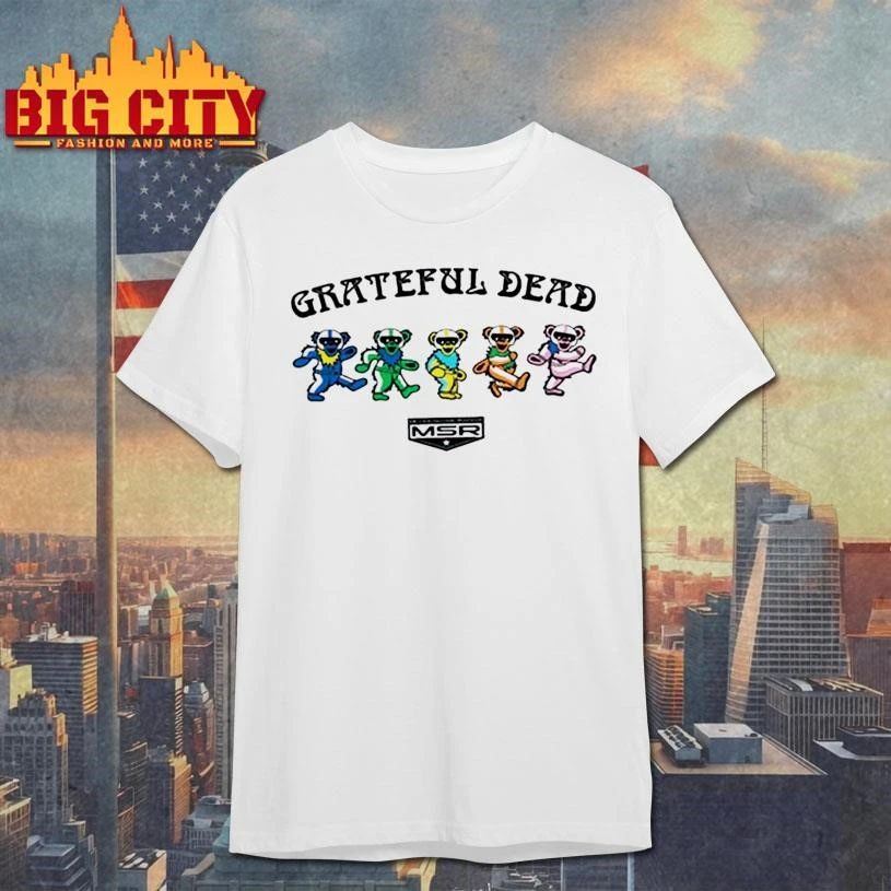 MSR x Grateful Dead Merch Dead Racing Bears Shirt