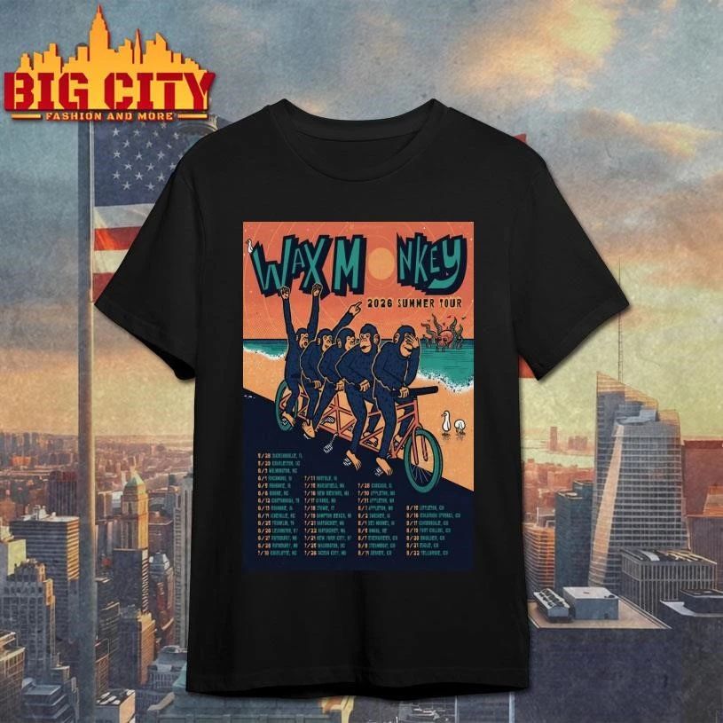 Wax Monkey Summer Tour 26 Poster Shirt