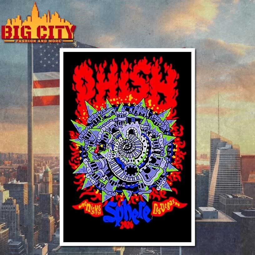 Phish Dry Goods At Sphere Las Vegas Residency Castle Shirt