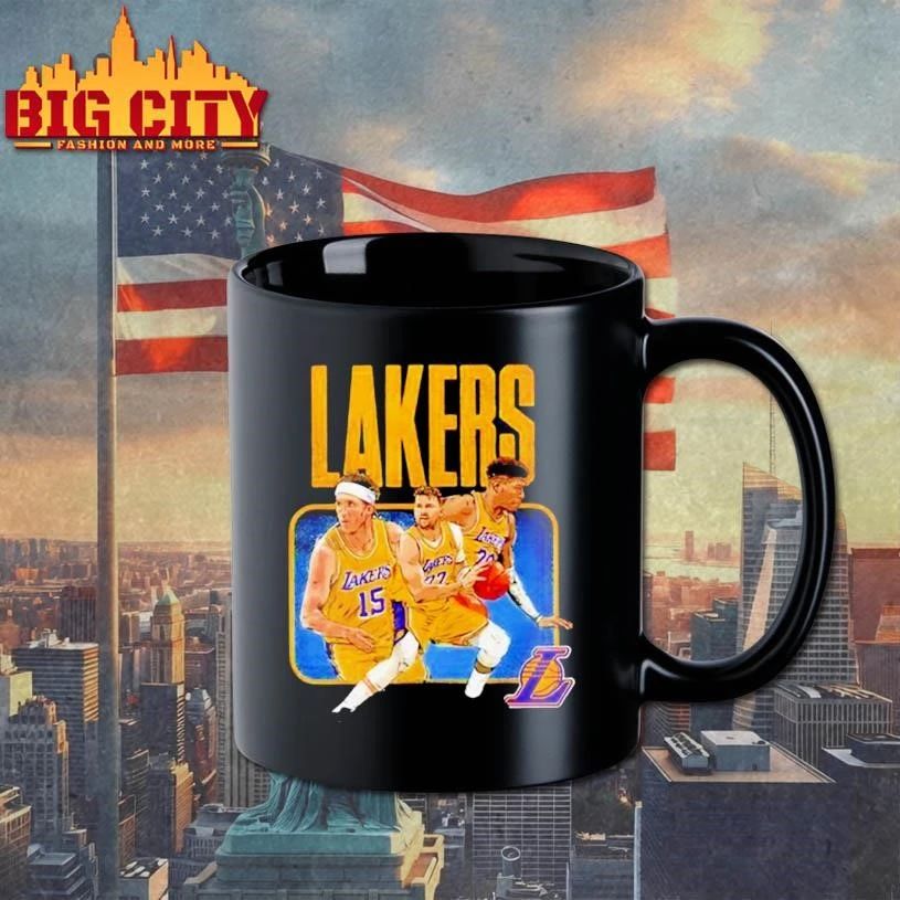 NBA Playoffs Trio Los Angeles Lakers 2026 Shirt