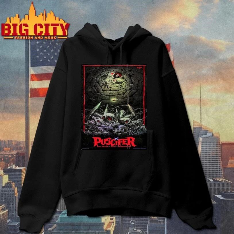 Puscifer Normal Isn’t’ Tour 2026 Cincinnati Poster At April 19 2026 At Taft Theater Poster Shirt