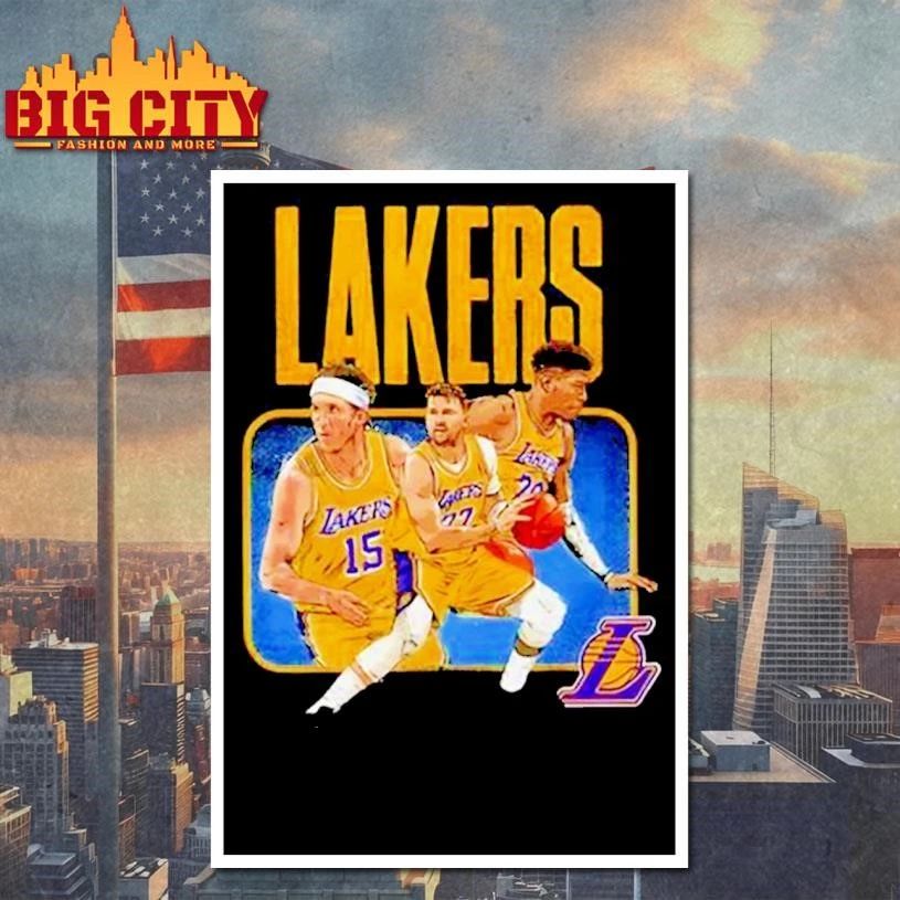 NBA Playoffs Trio Los Angeles Lakers 2026 Shirt