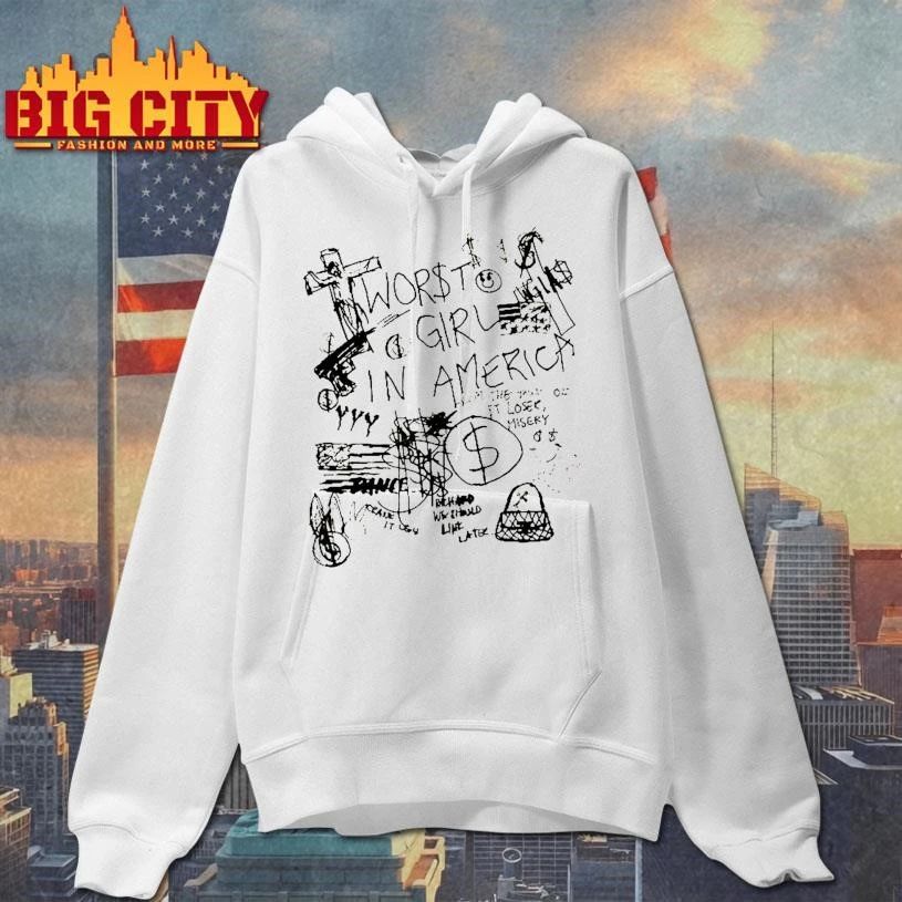 Worst Girl In America Slayyyter Sharpie Shirt