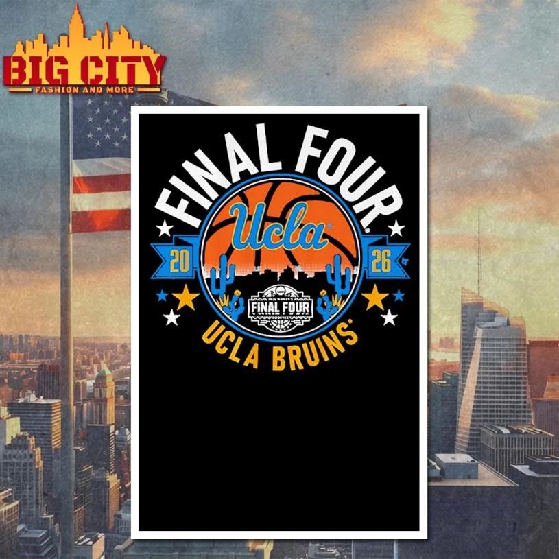 UCLA Bruins WBB 2026 Final Four College Shirt