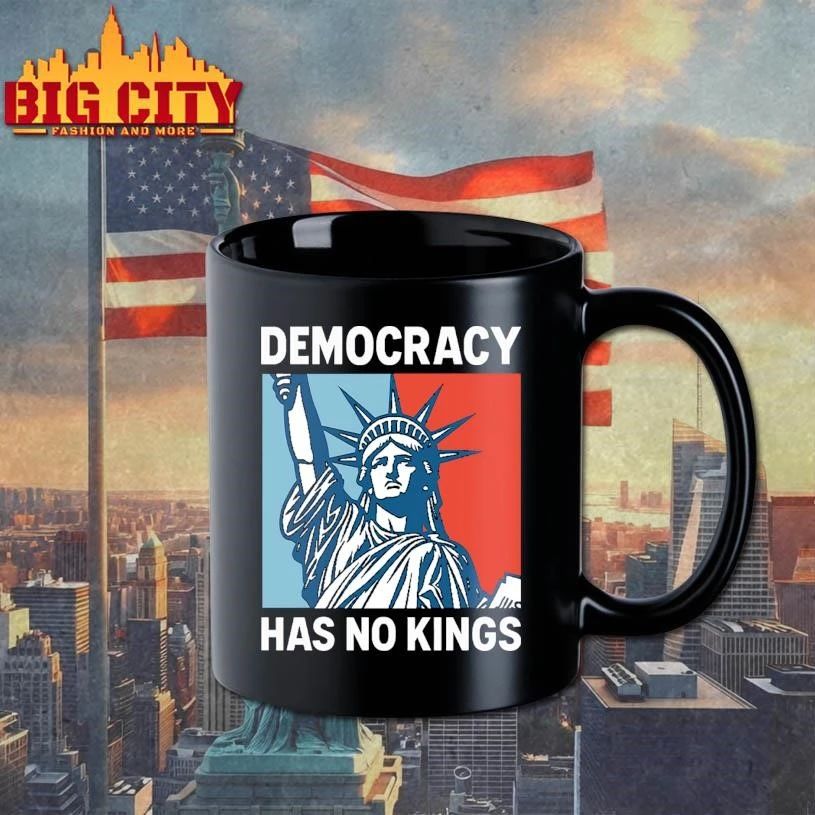 Democracy Has No Kings Anti-Trump Shirt