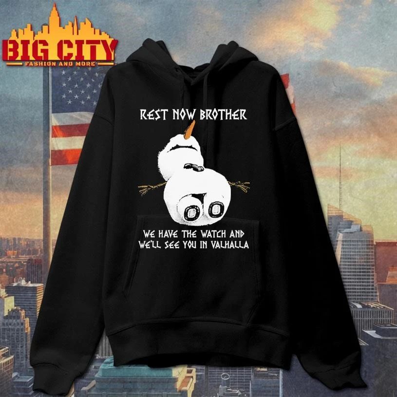 Rest Now Brother Snowman Shirt