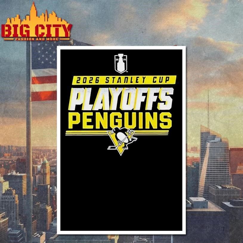 Pittsburgh Penguins NHL 2026 Stanley Cup Playoffs Shirt