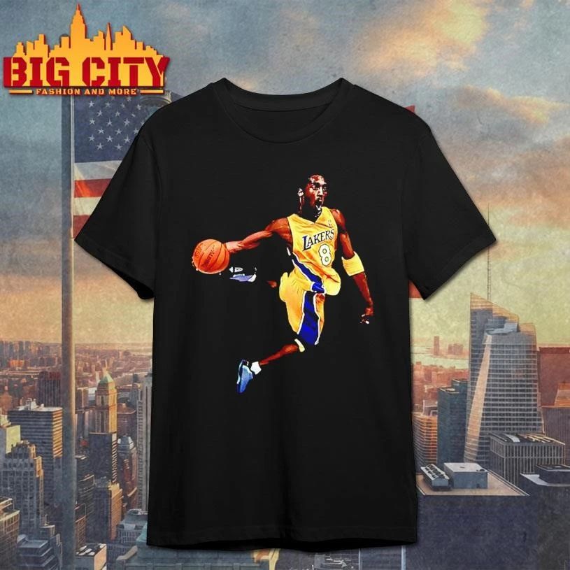 Kobe Bryant Los Angeles Lakers NBA legendary slam dunk Shirt