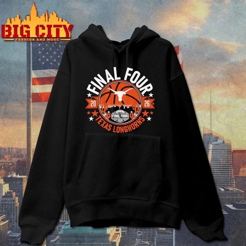 Texas Longhorns WBB 2026 Final Four Graphic shirt