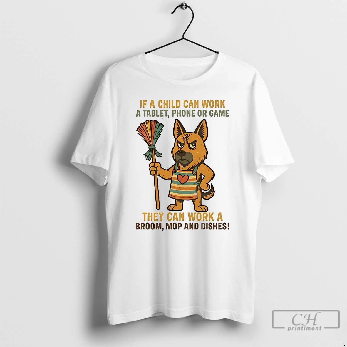 Classic German Shepherd If A Child Can Work A Tablet Phone Or Game They Can
