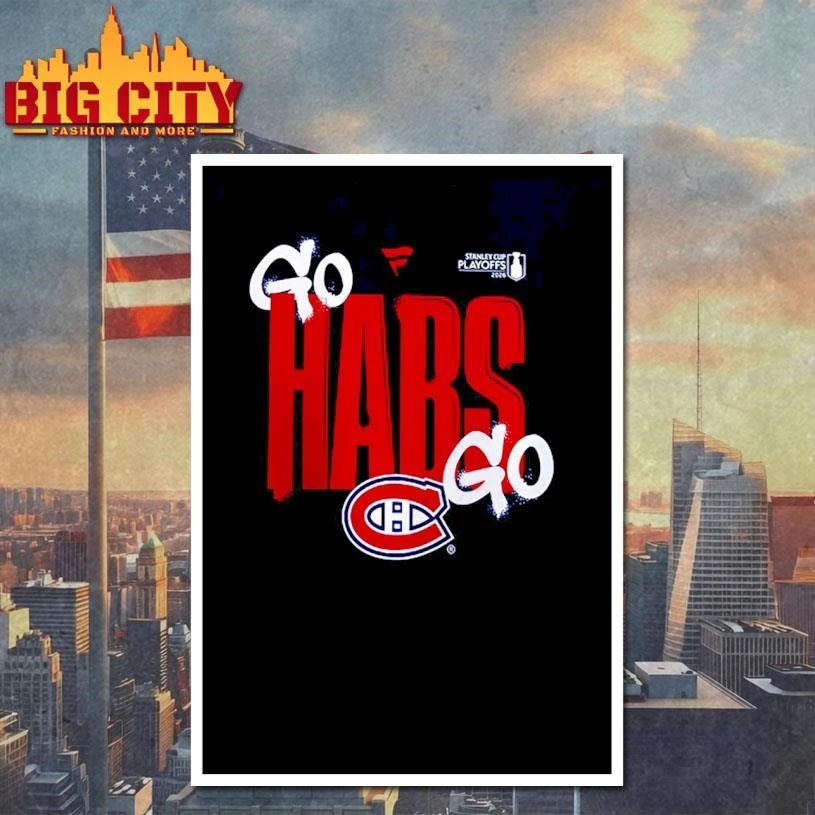 Montreal Canadiens 2026 Stanley Cup Playoffs Slogan Art Shirt