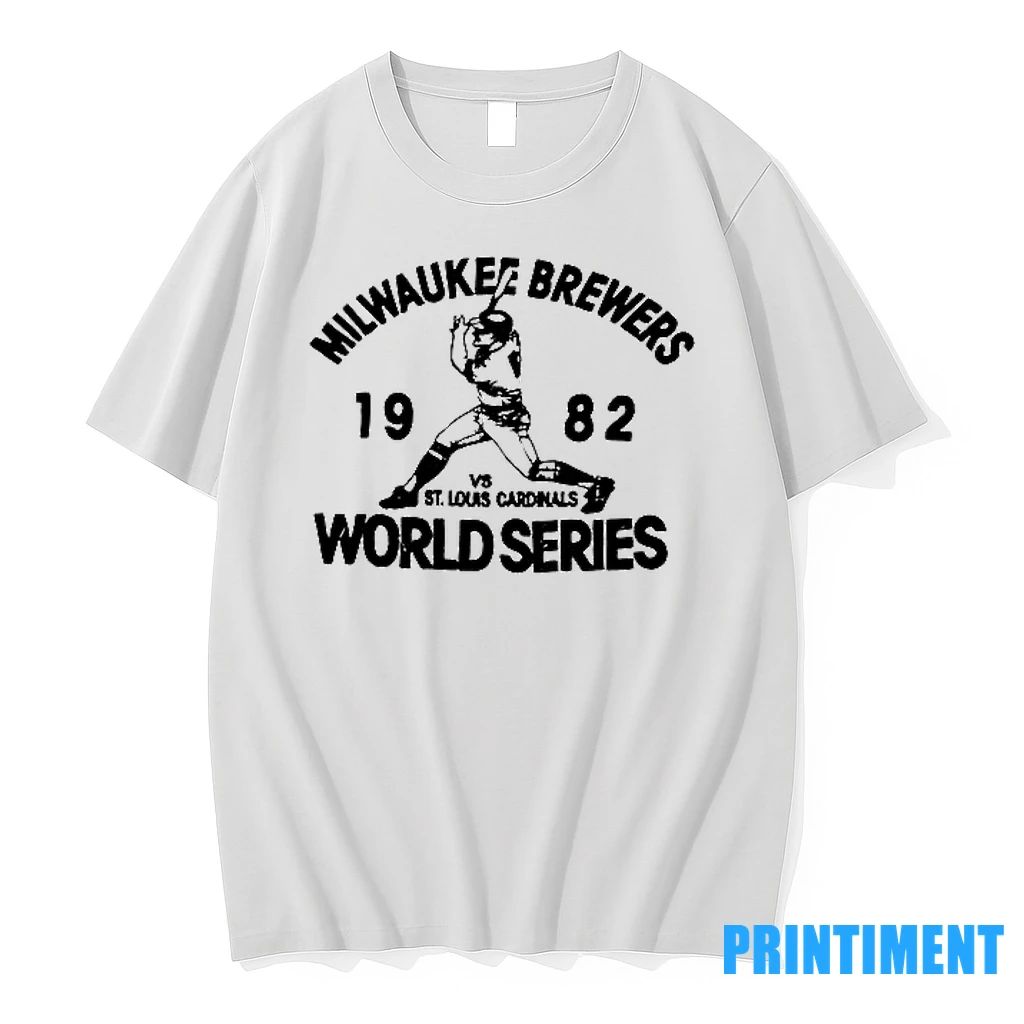 Milwaukee Brewers Vs St Louis Cardinals World Series 1982 Tshirts Sweater