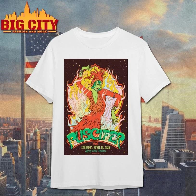 Puscifer Akron Civic Theatre Limited Poster Shirt